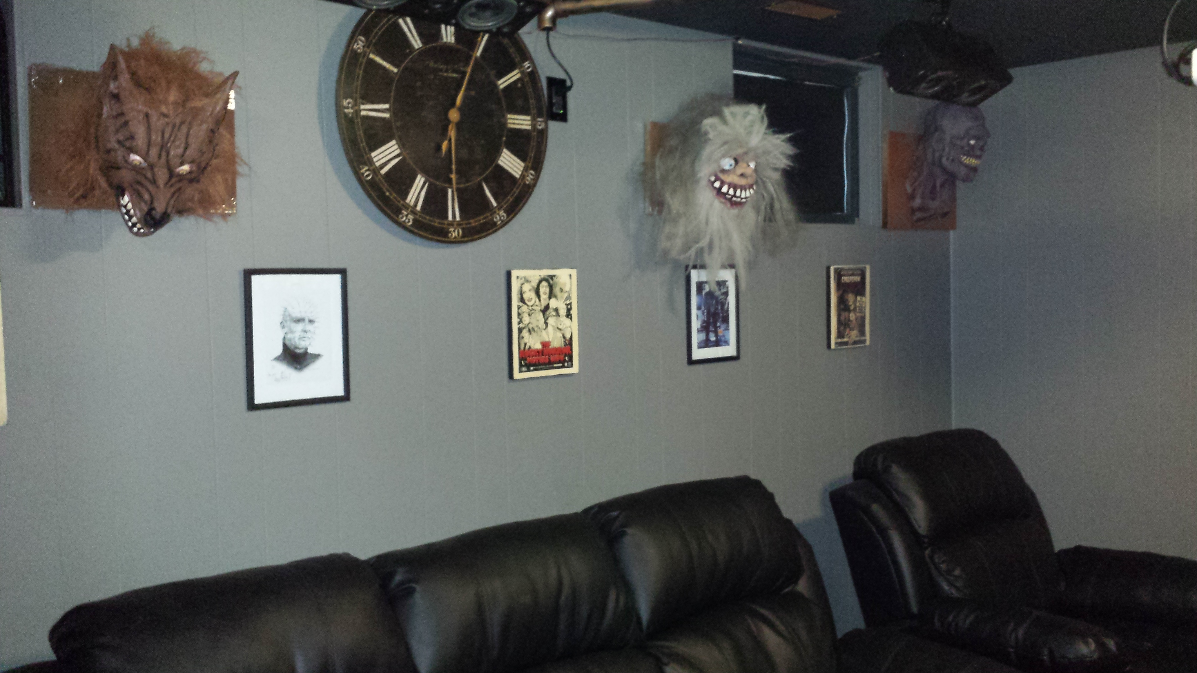 Horror Theme Theatre Room