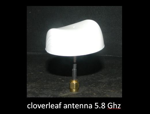 Cloverleaf Antenna 5.8GHz
