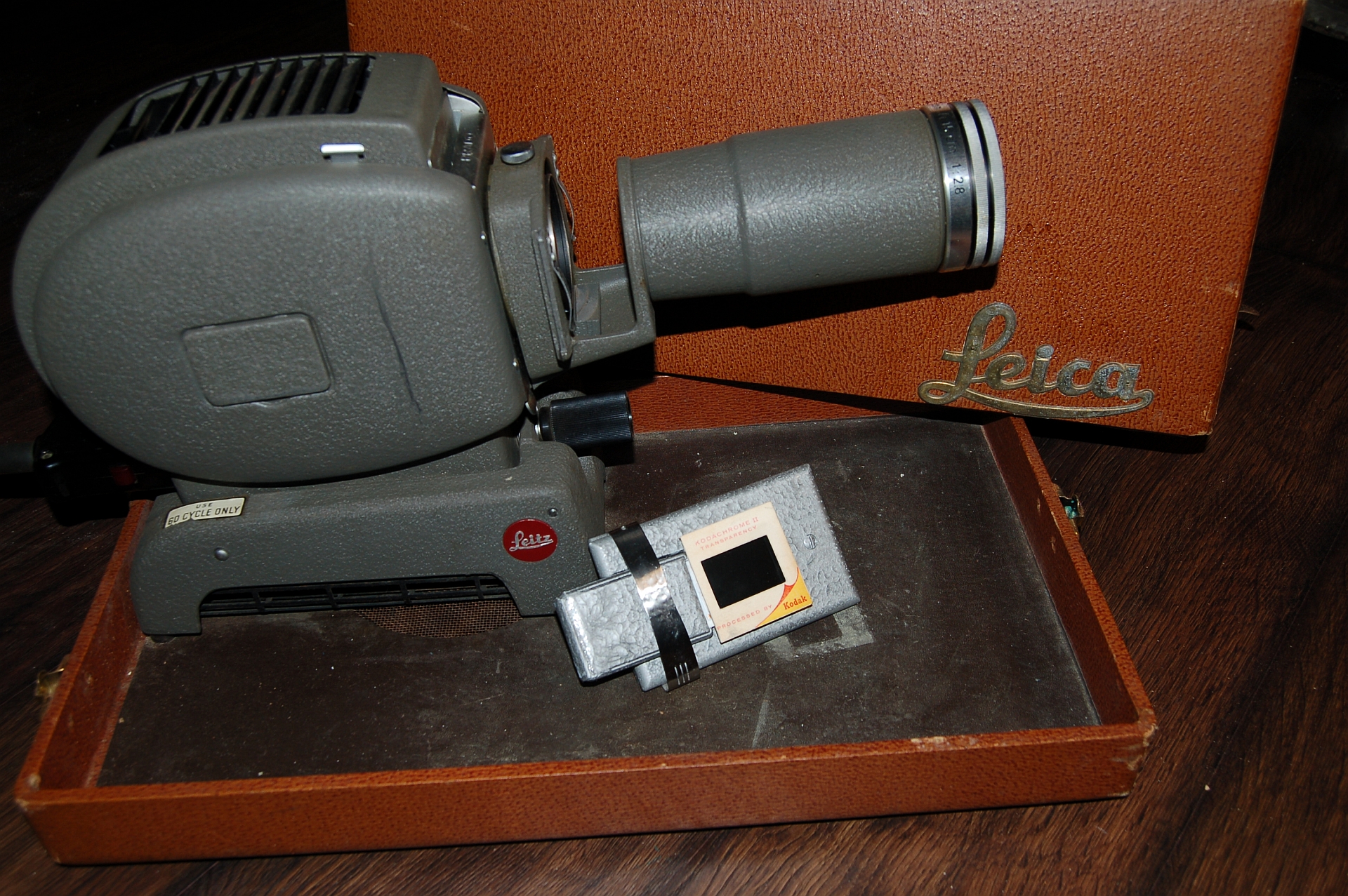 1950's Leica Slide Projector LCD conversion for under $30