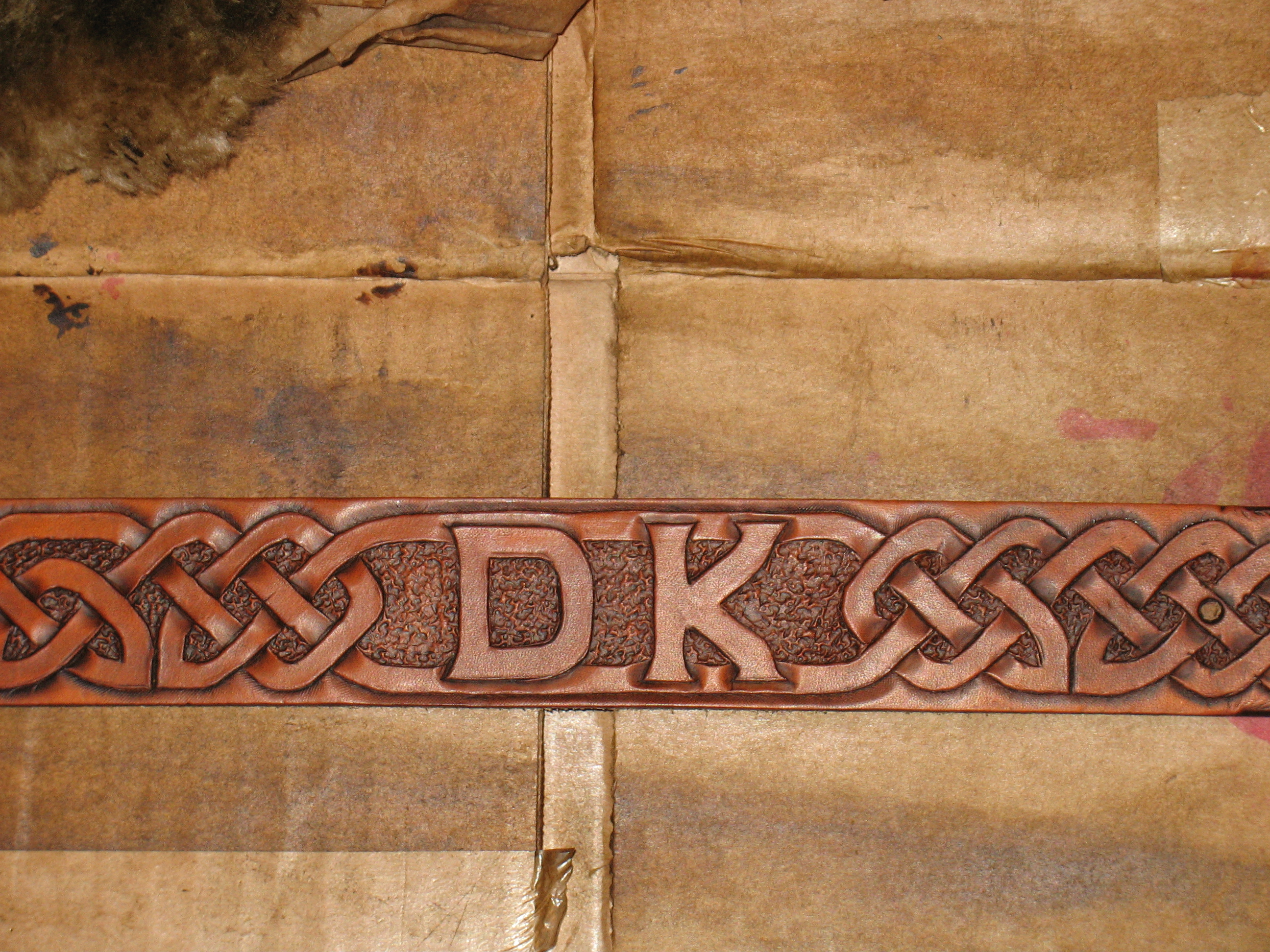 Design and Make Celtic Knotwork Leather Belt