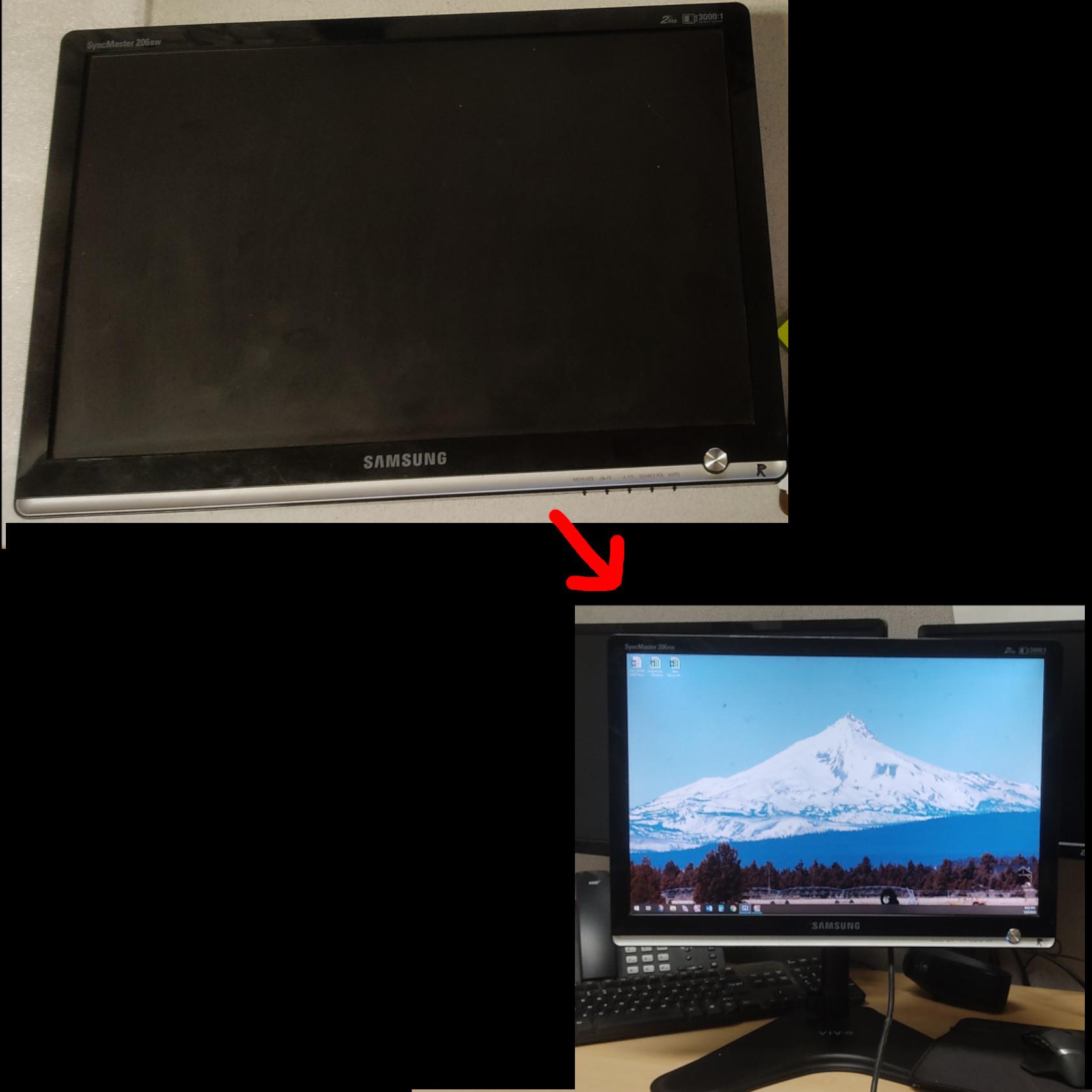How to Fix a Monitor Broken by Age. 