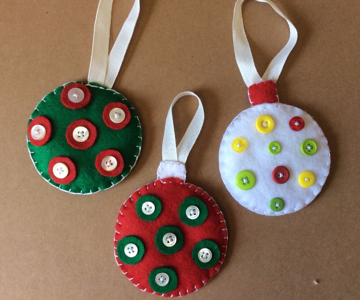Felt Christmas Ornaments