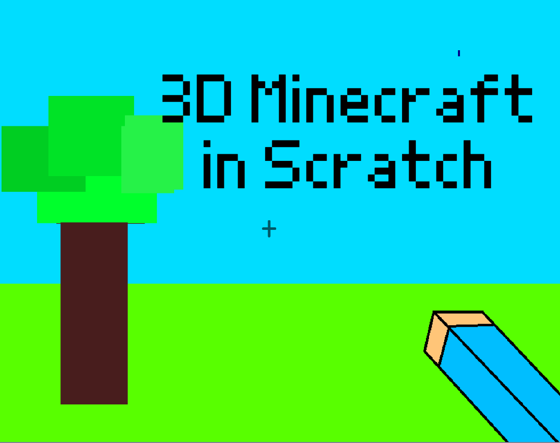Make 3D Minecraft With Scratch.
