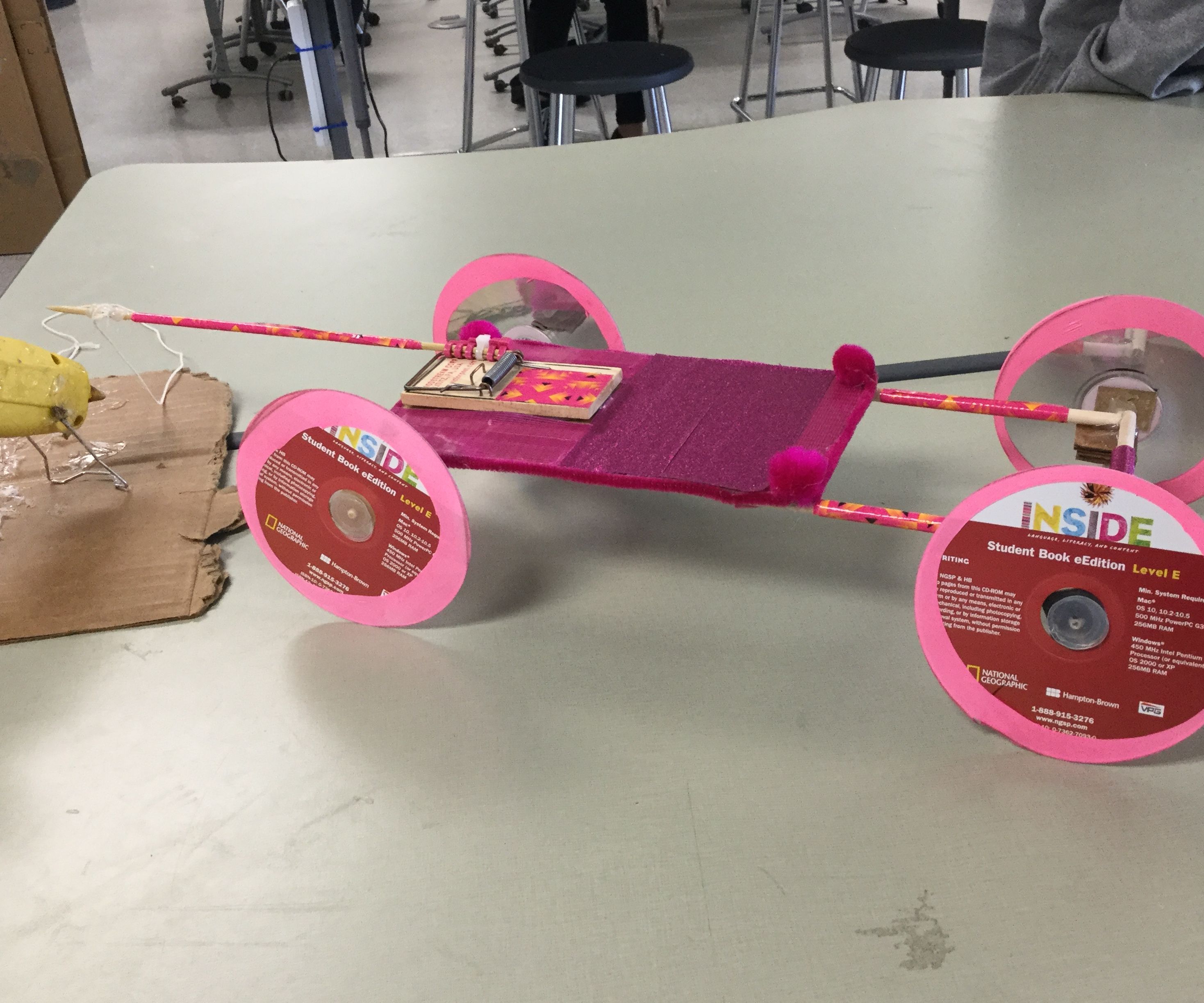 Building a Car Out of a Mousetrap