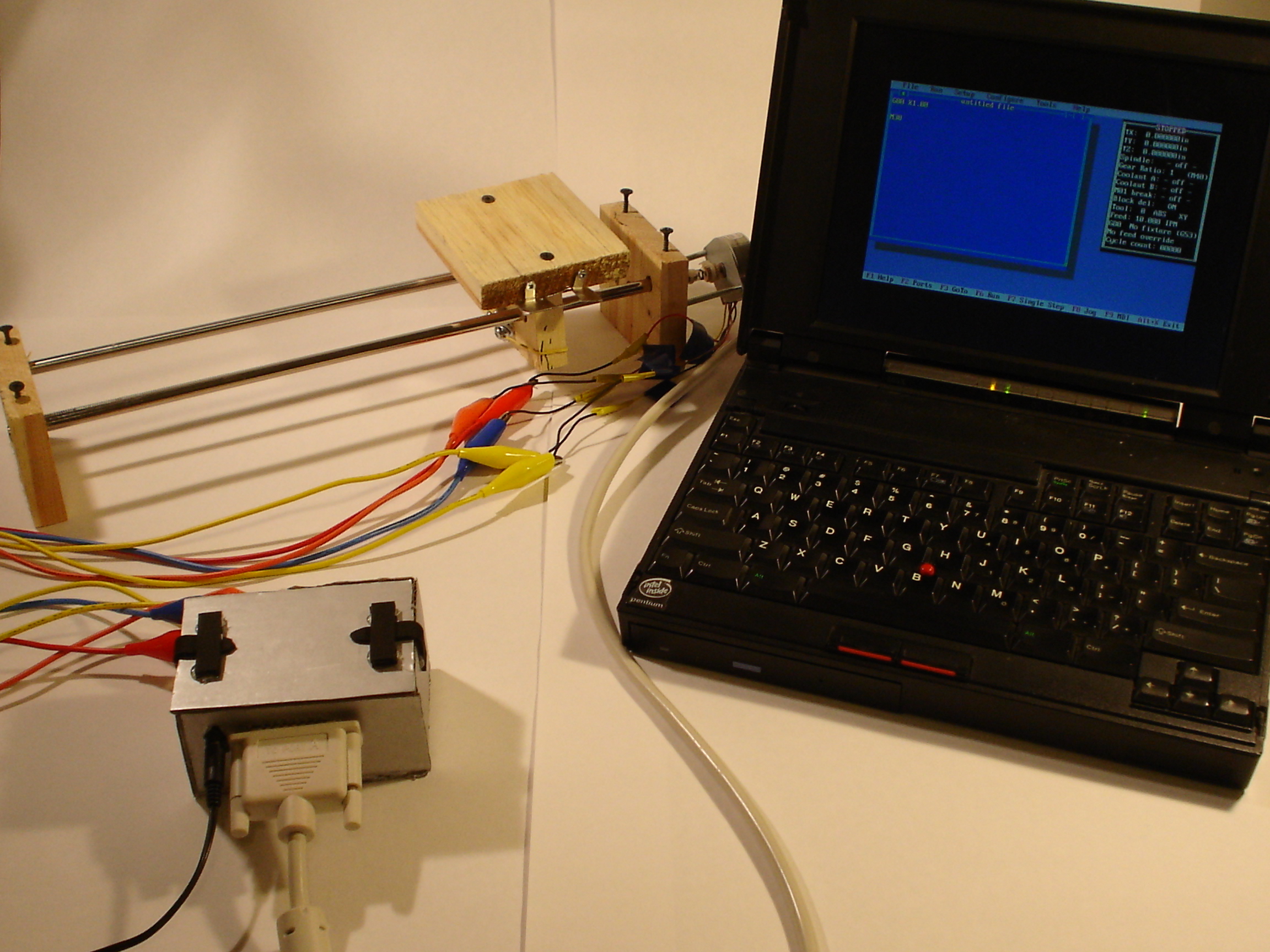 Easy to Build Stepper Controller From Recycled Materials