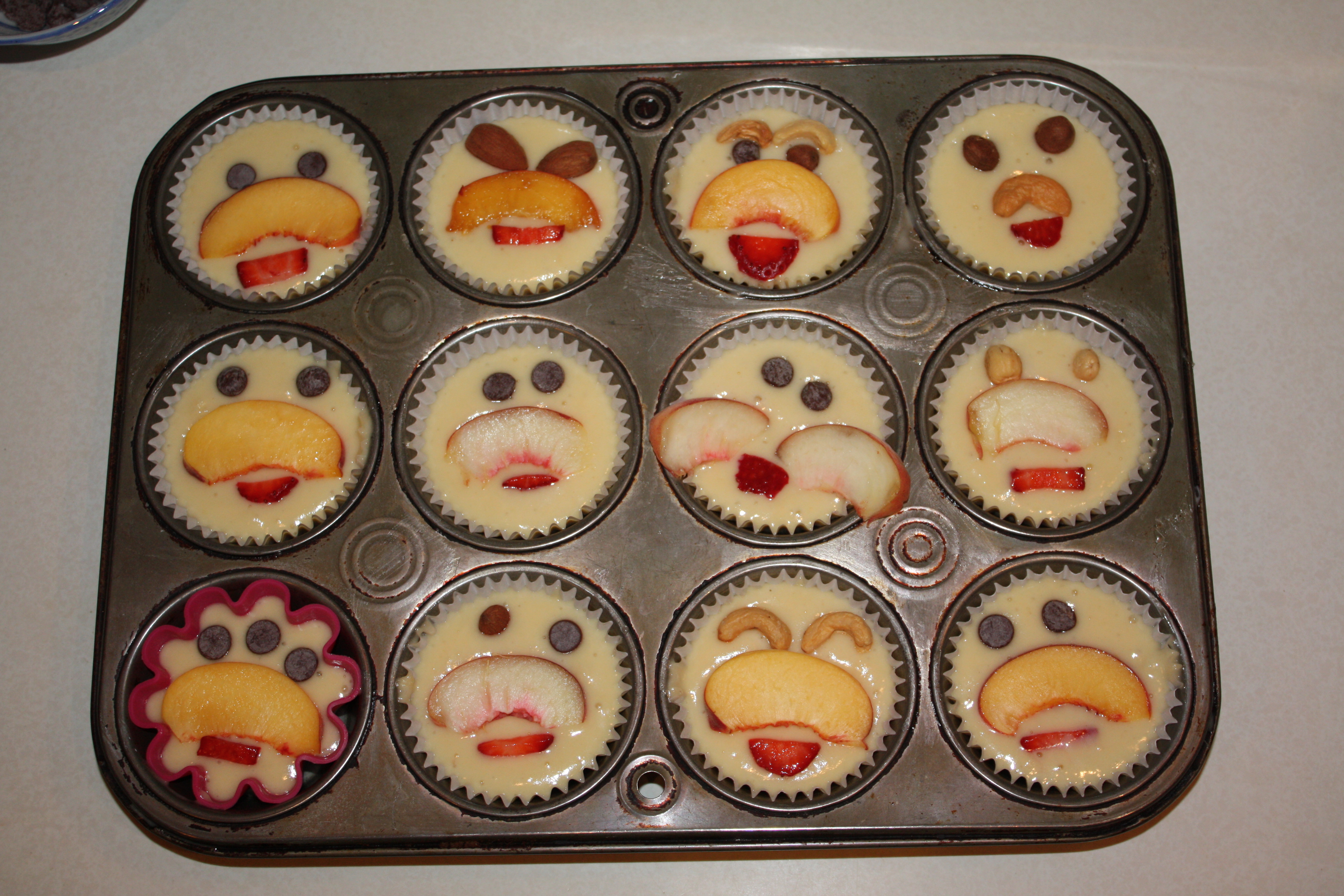 How to Moustache Your Muffins