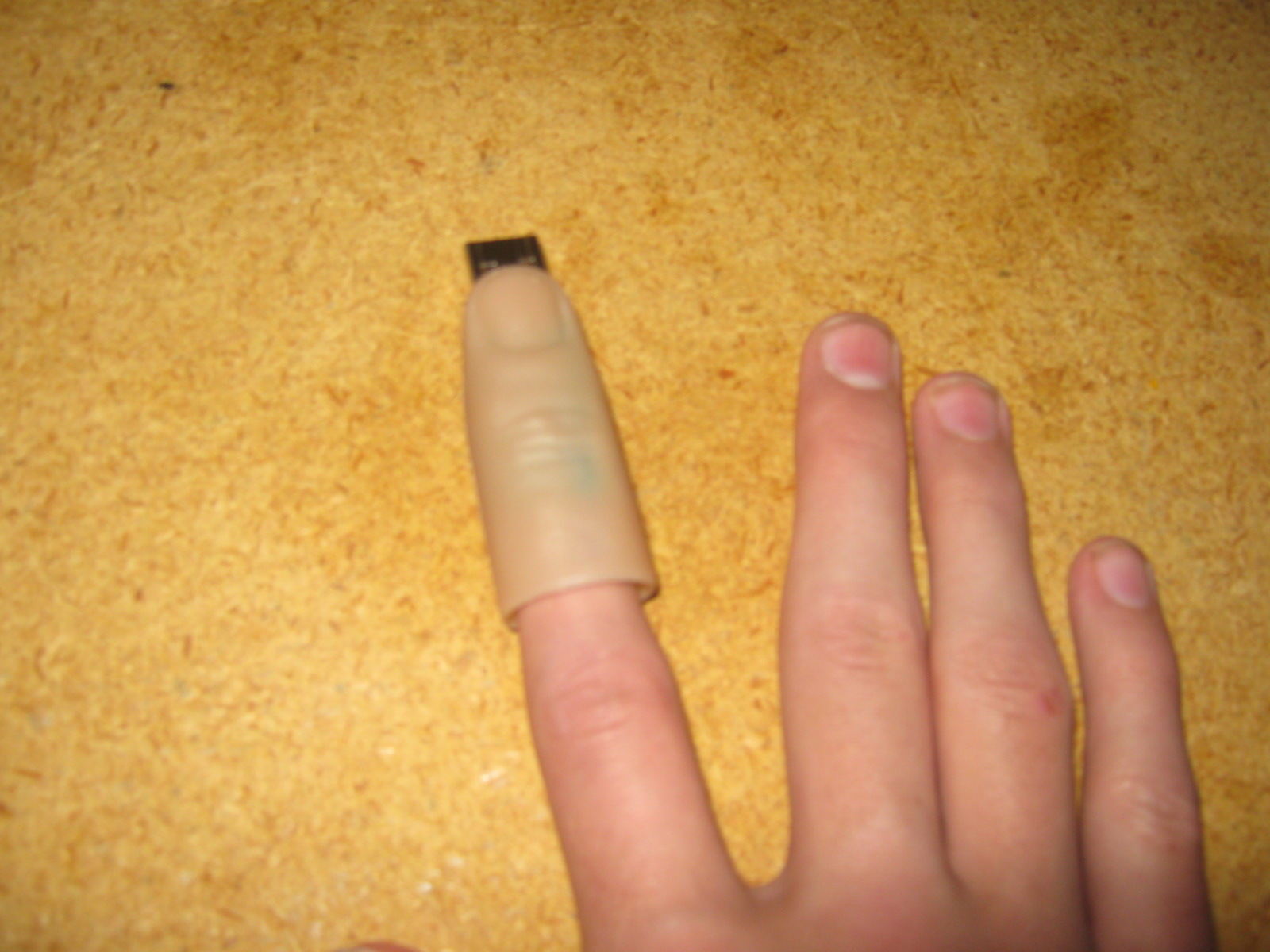 Thumb Drive. litterally