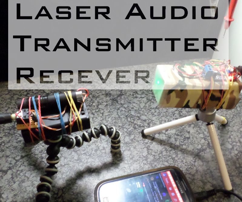 Laser Audio Transmitter and Receiver