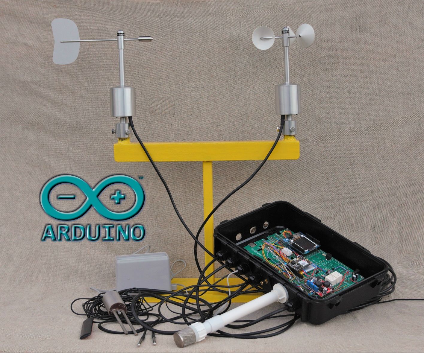 Arduino GPRS Weather Station - Part 2: Upgraded Wind Sensors and Improved Energy Efficiency