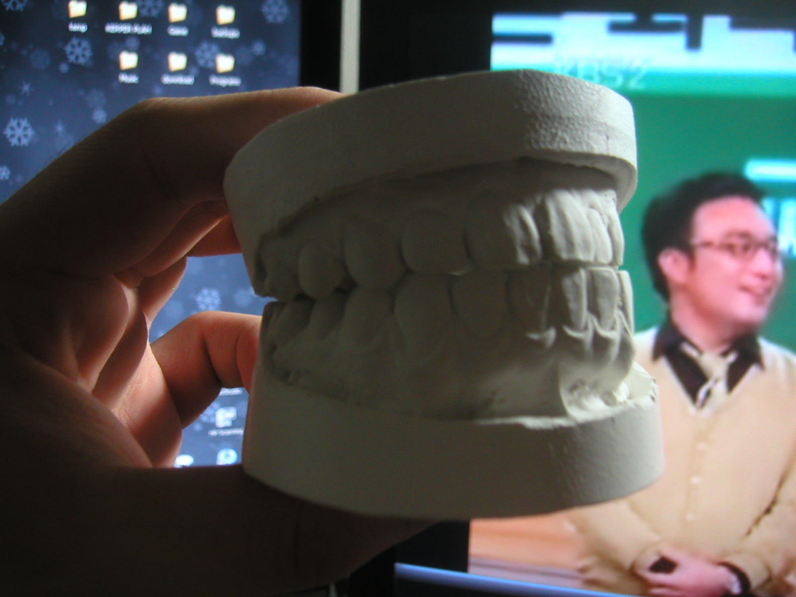 Make Teeth Mold for Halloween Teeth