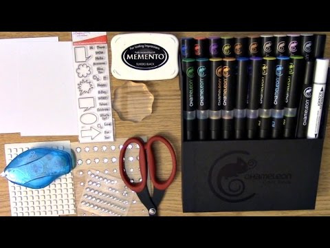 #7 SAVE MONEY! Color your embellishments with Chameleon Pens