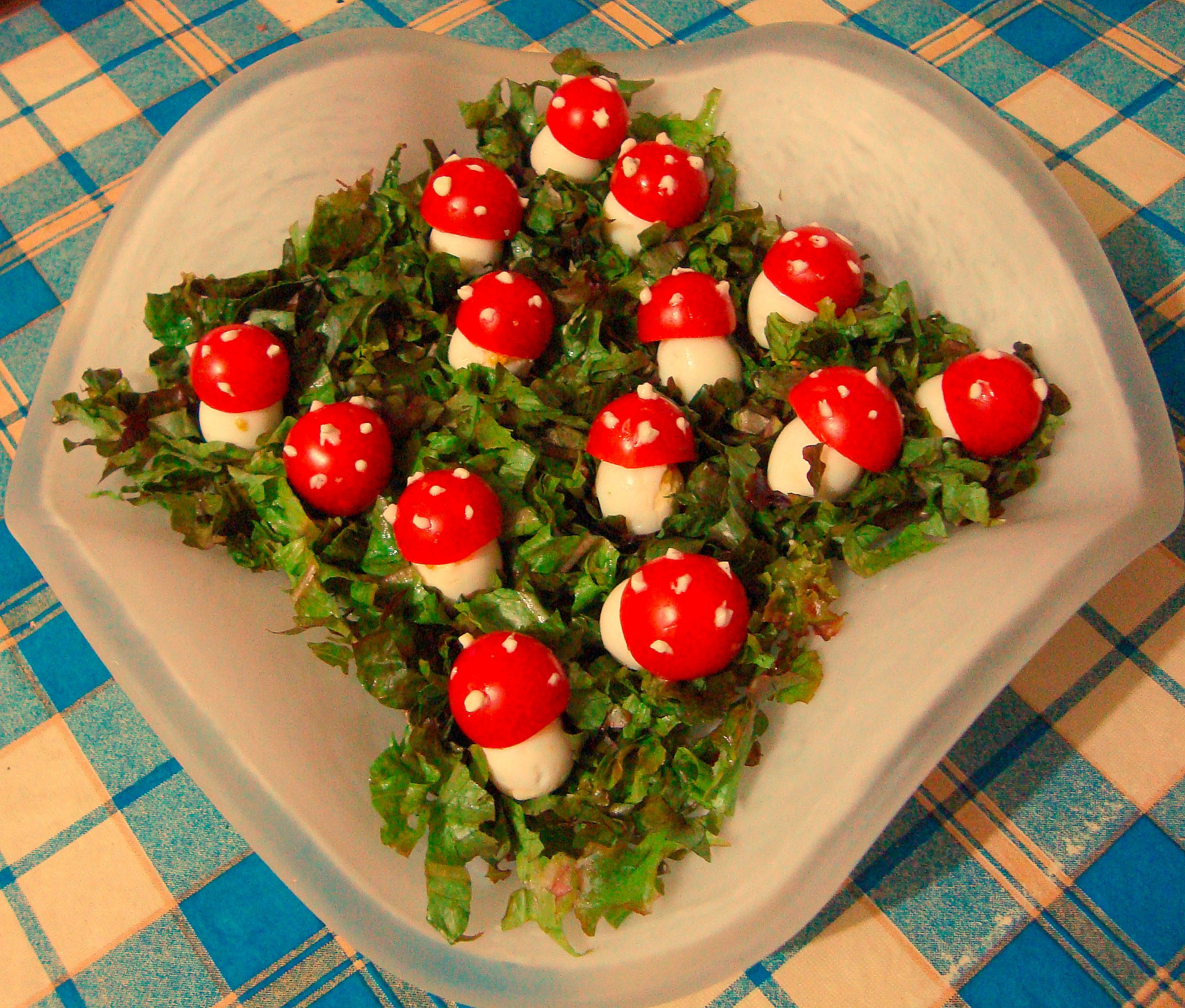 Enchanted Mushrooms Salad