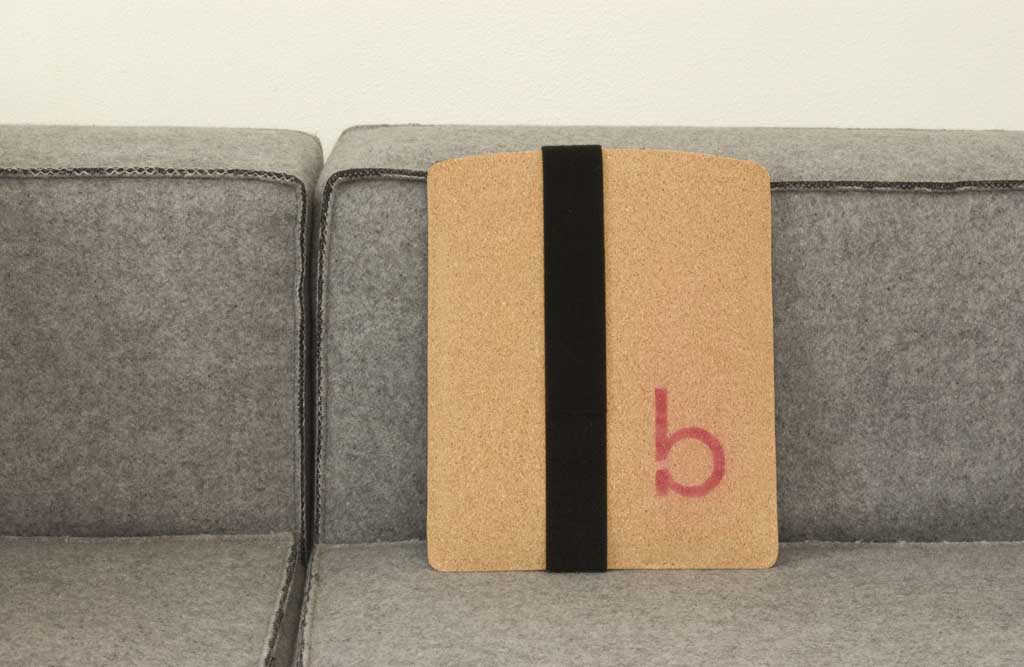 Minimalist Cork iPad Sleeve
