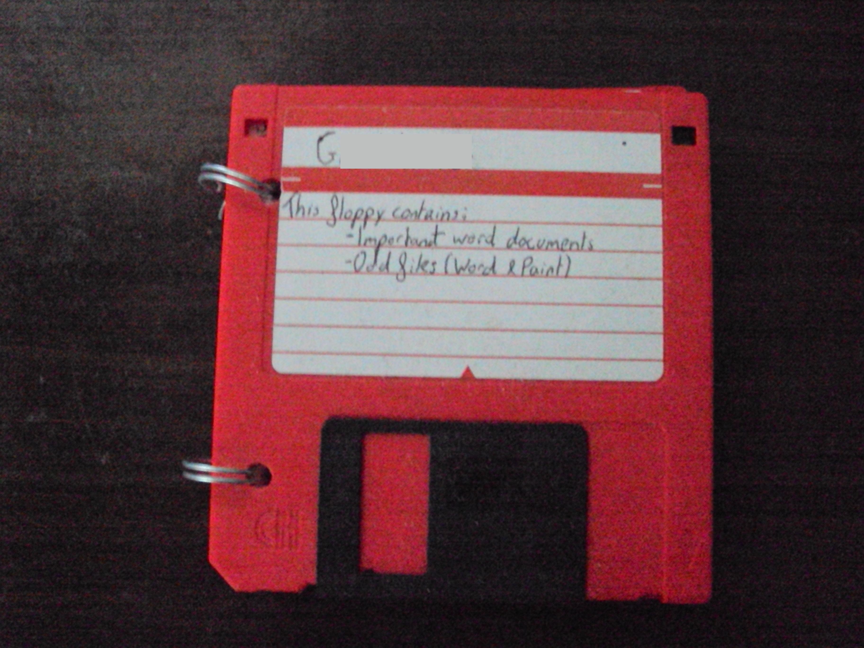 Gman106's Manual Floppy Disk Mk.2
