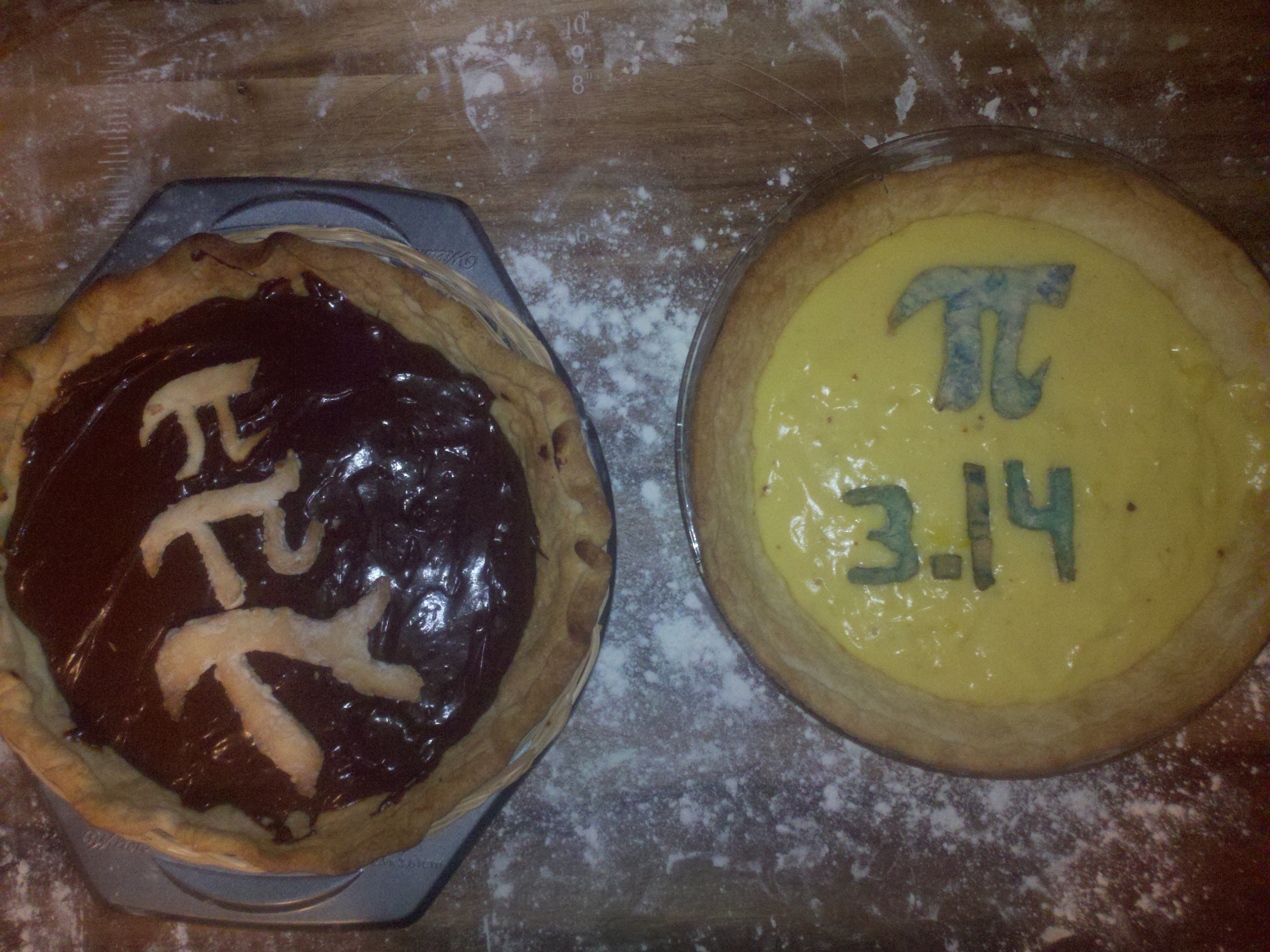 My Pudding Pi Pie!