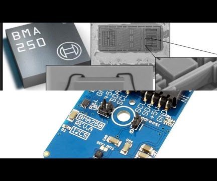 Acceleration Measurement Using BMA250 and Particle Photon