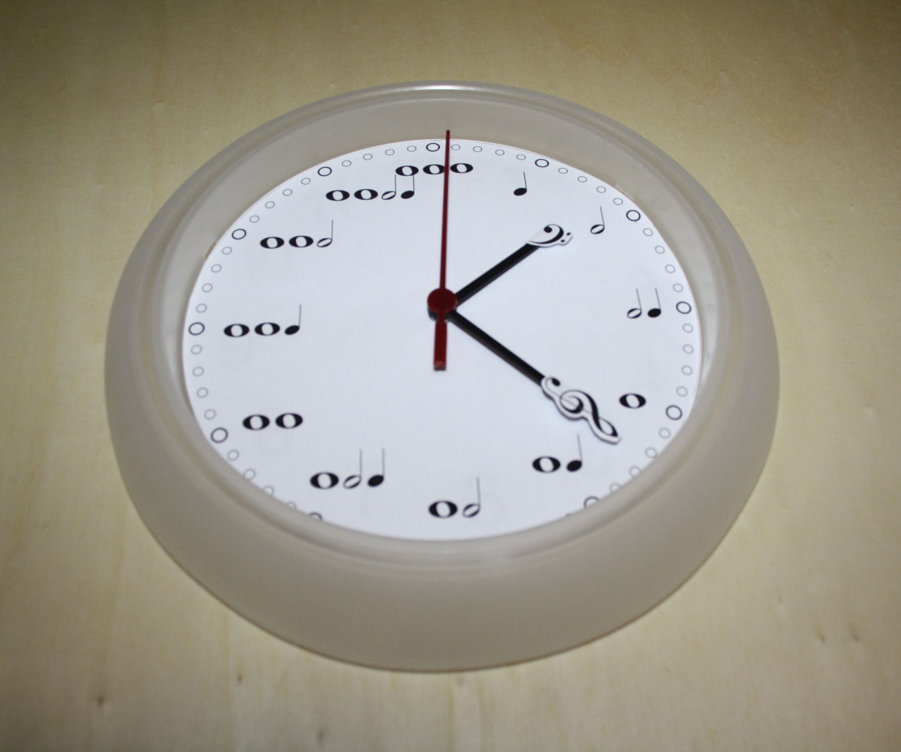 Note symbol clock