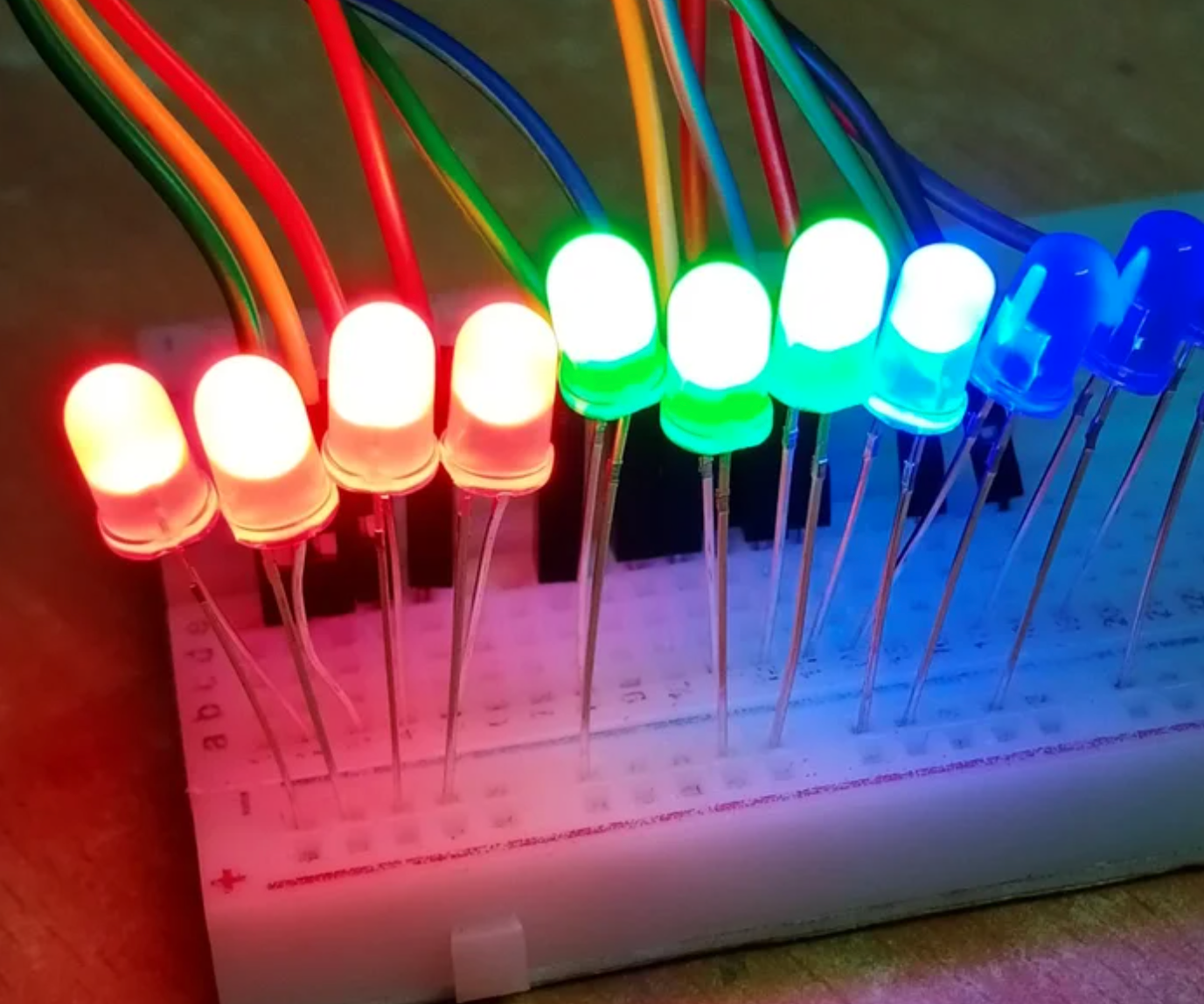 Multiple RGB Led Chaser
