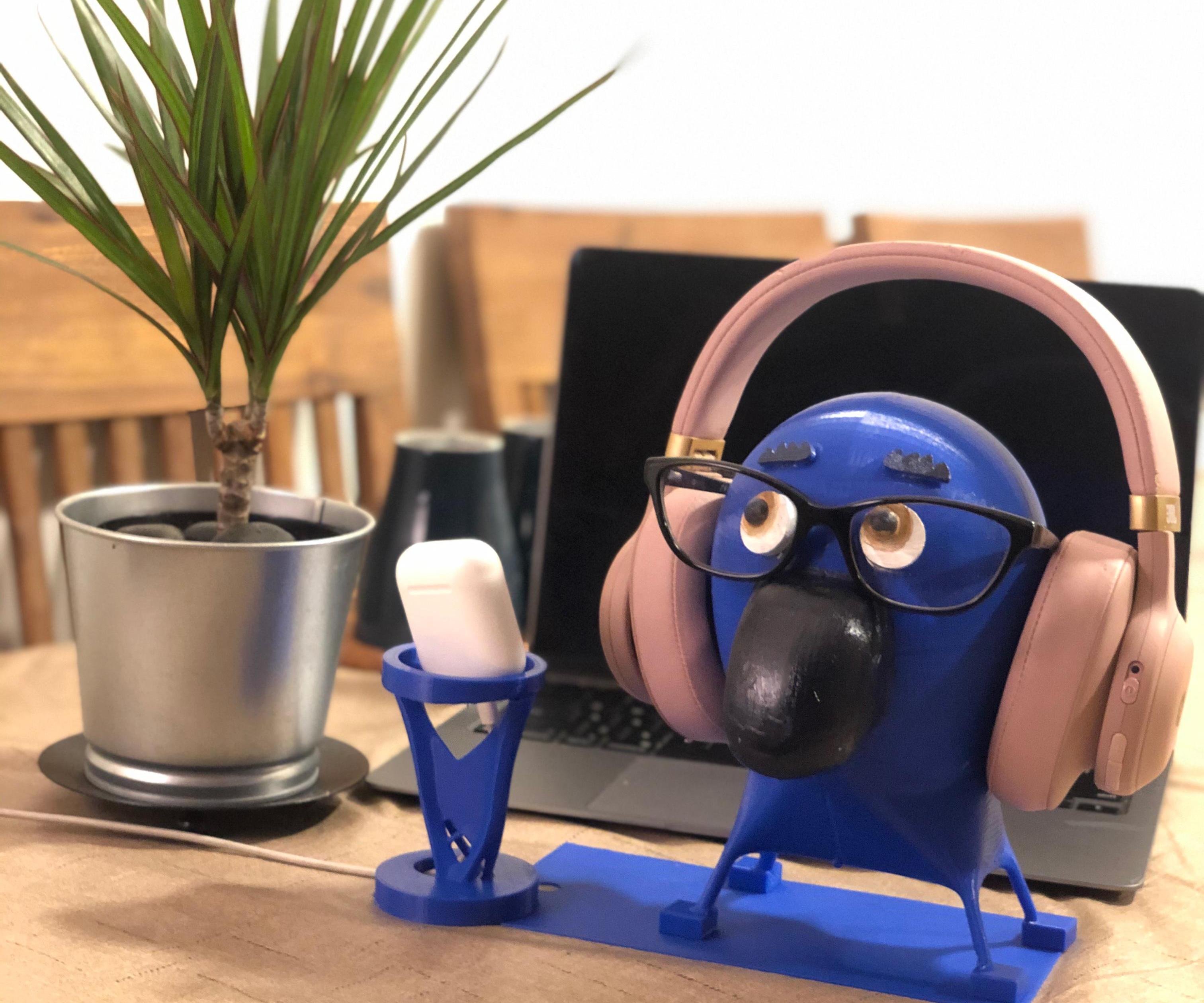 3D Print: Rio Headphone Stand