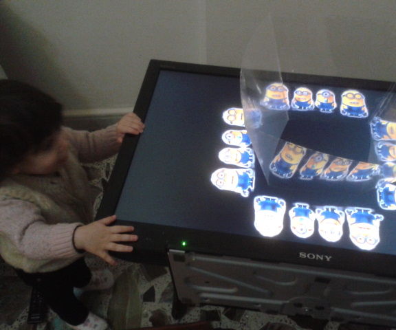 Transform your LCD/LED TV into a hologram TV