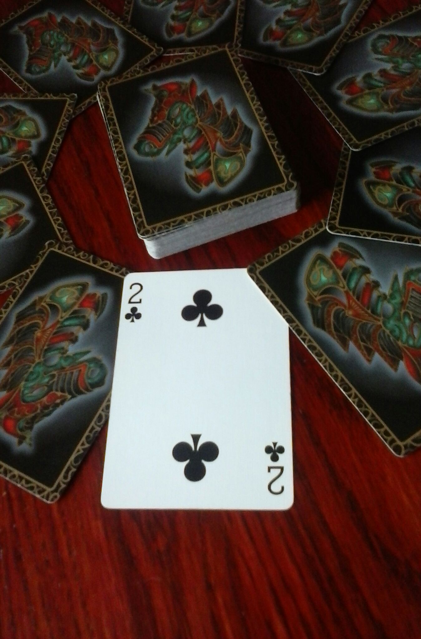 Clock Card Trick
