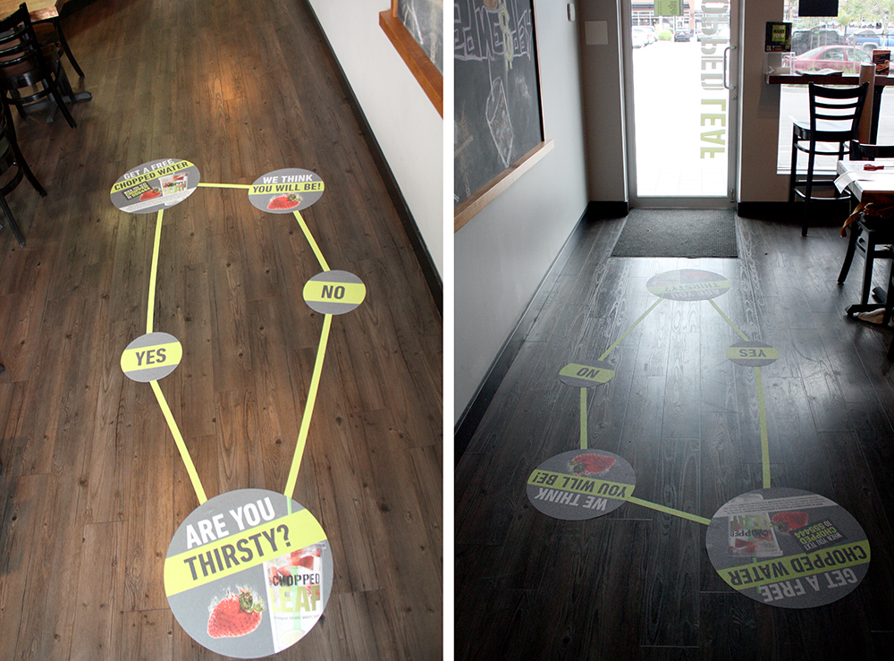 Mobile Chopped Life - Floor Graphic Application Instructions