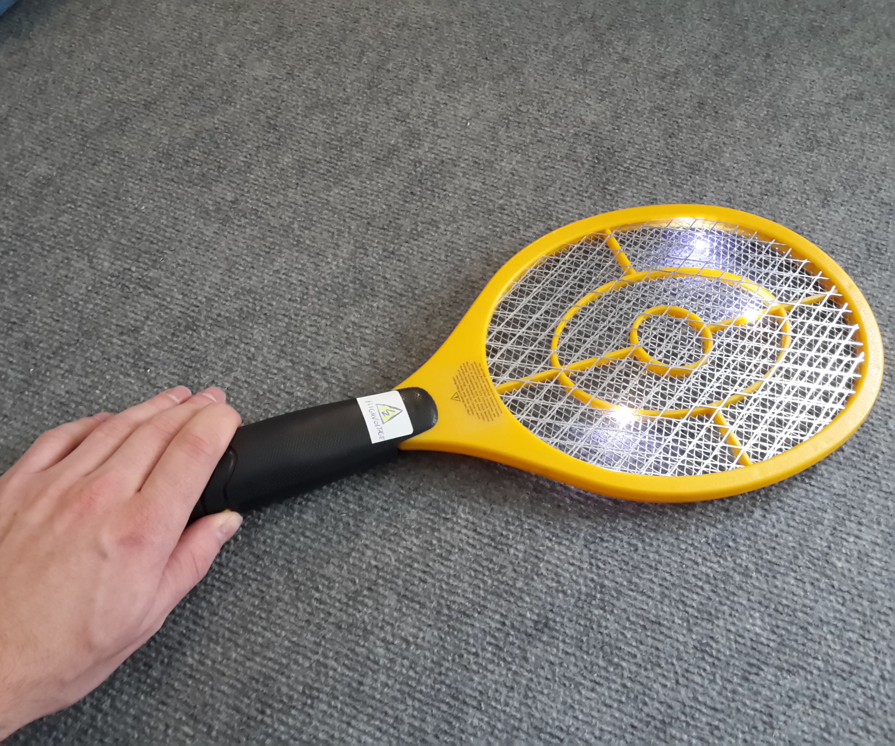 Easy High Voltage Fly Swatter Mod