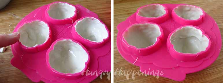 use Fred and Friends brain freeze ice cube tray to make white chocolate cake ball brains for Halloween .jpg