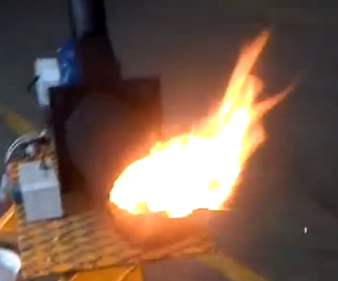Homemade Pellet burner