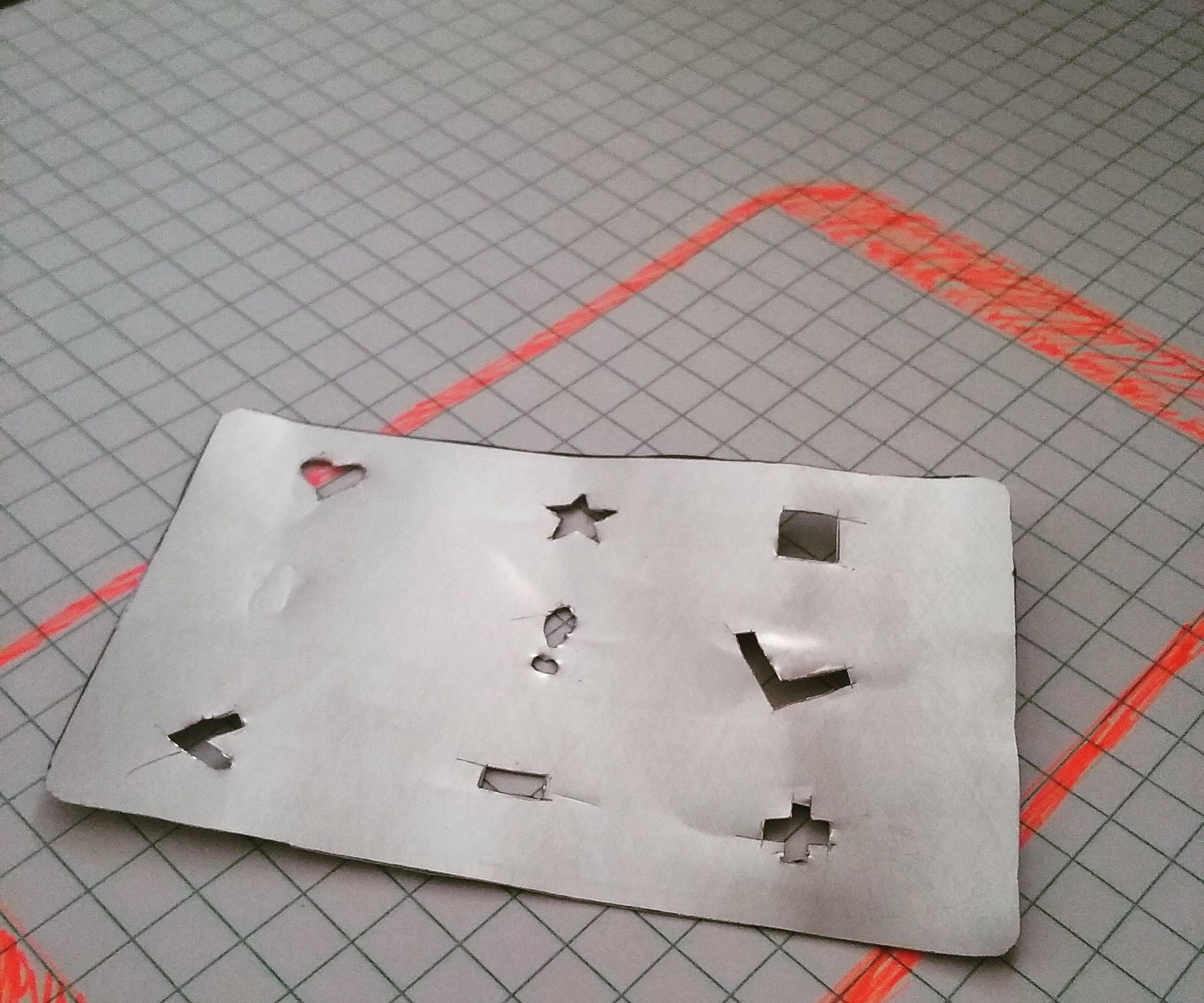Aluminium User Interface Stencils