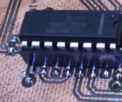 Mount a DIP as a SMD on PCB