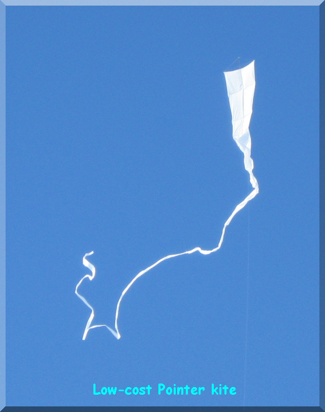 Building a low-cost Pointer kite