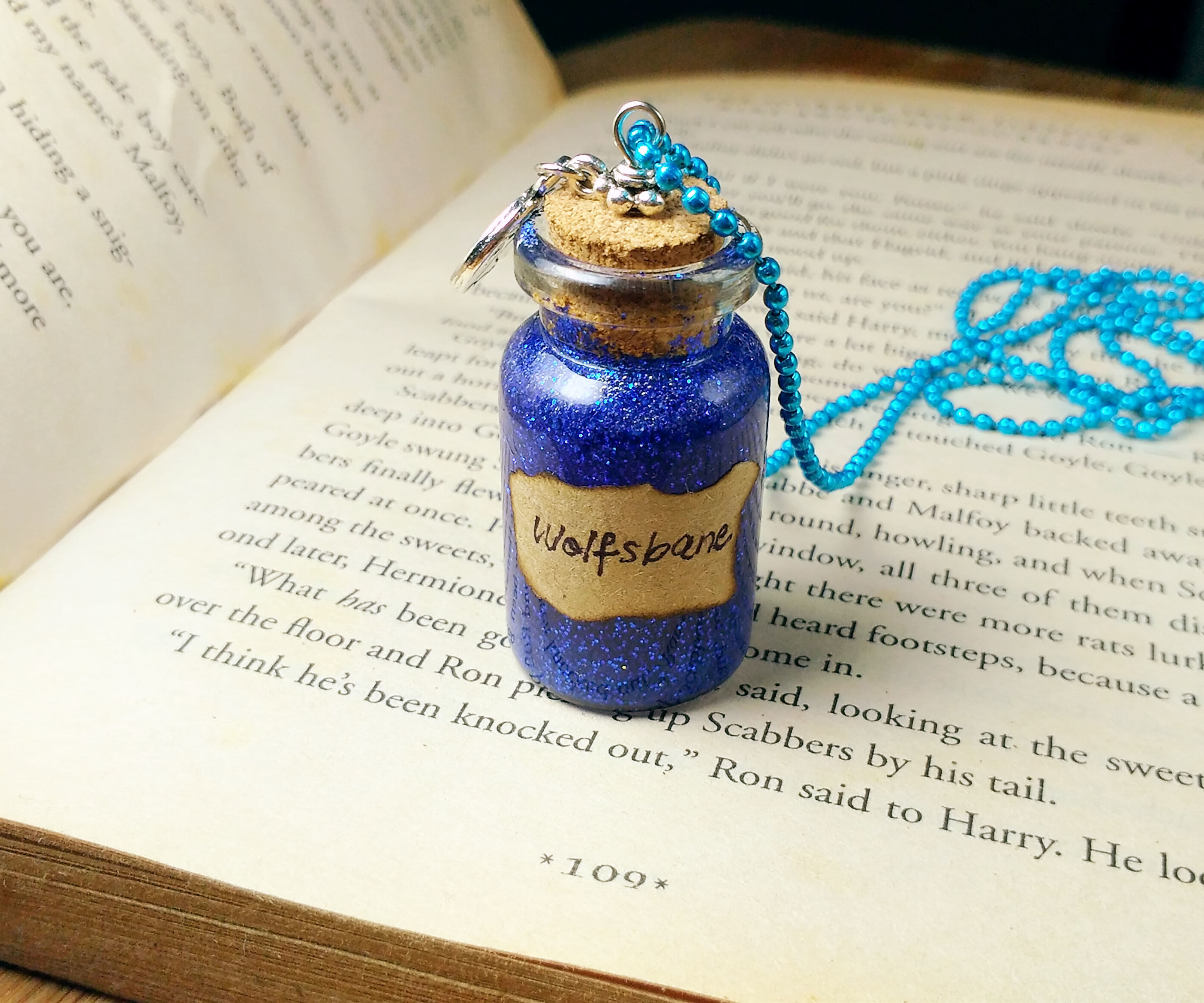 DIY Mystical Glass Vial Necklace