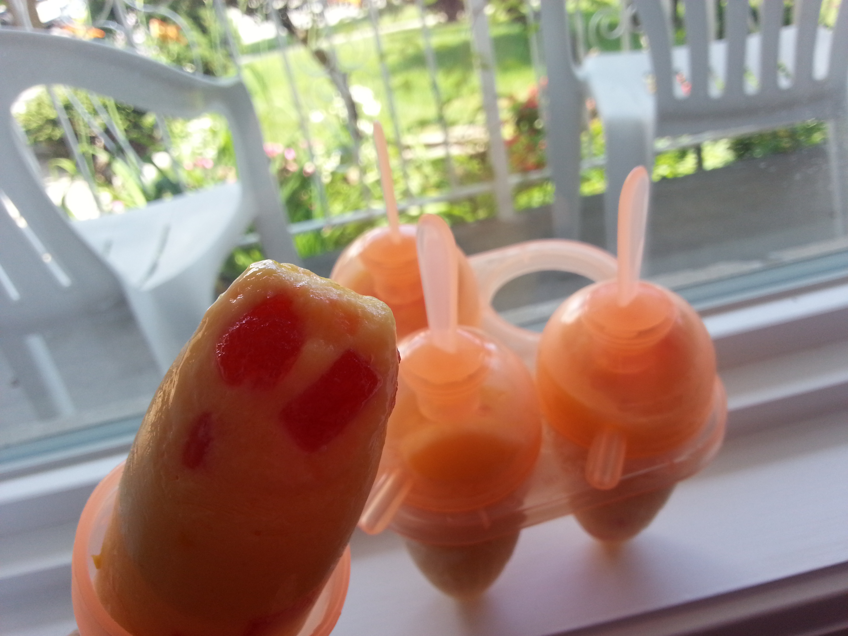 Mango Yogurt Popsicle With Jello