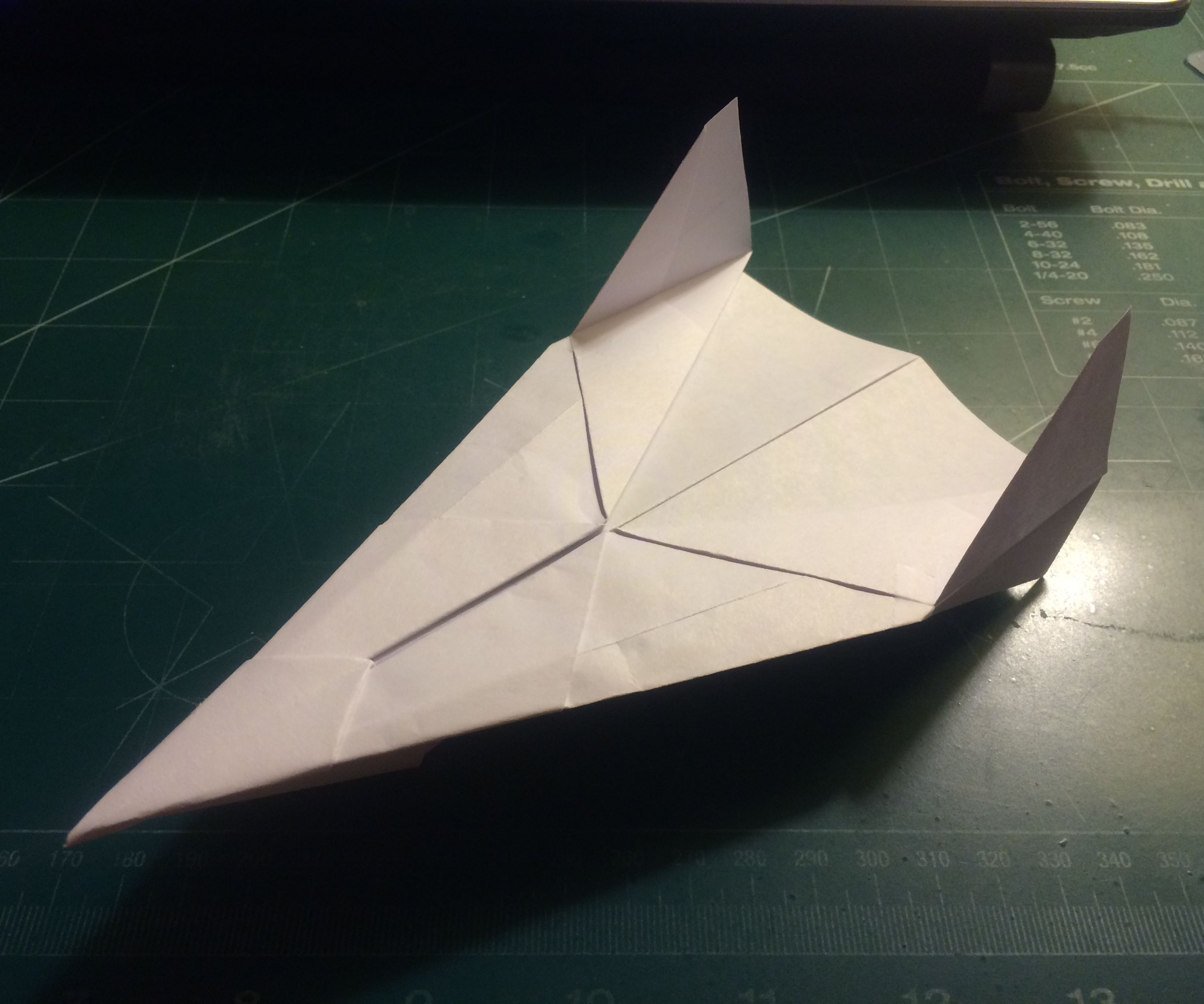 How to Make the Aurora Paper Airplane