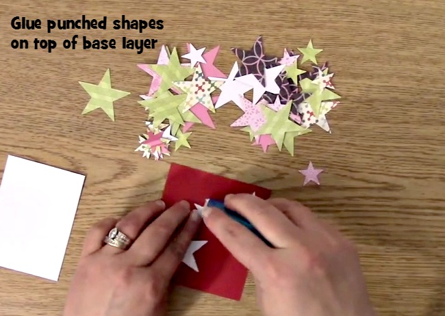 #5 Glue punched shapes onto base.jpg