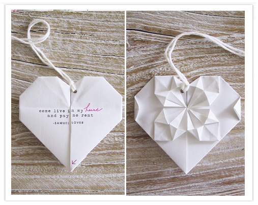 How to Make an Origami Valentines Blossom Heart!