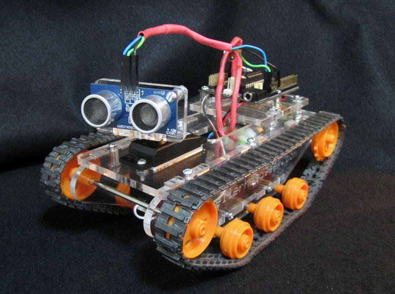 'Little Tank' Robot Arduino/Picaxe/Tamiya Platform