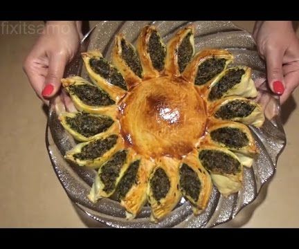 How to make a Sunny Spinach Pie Recipe 