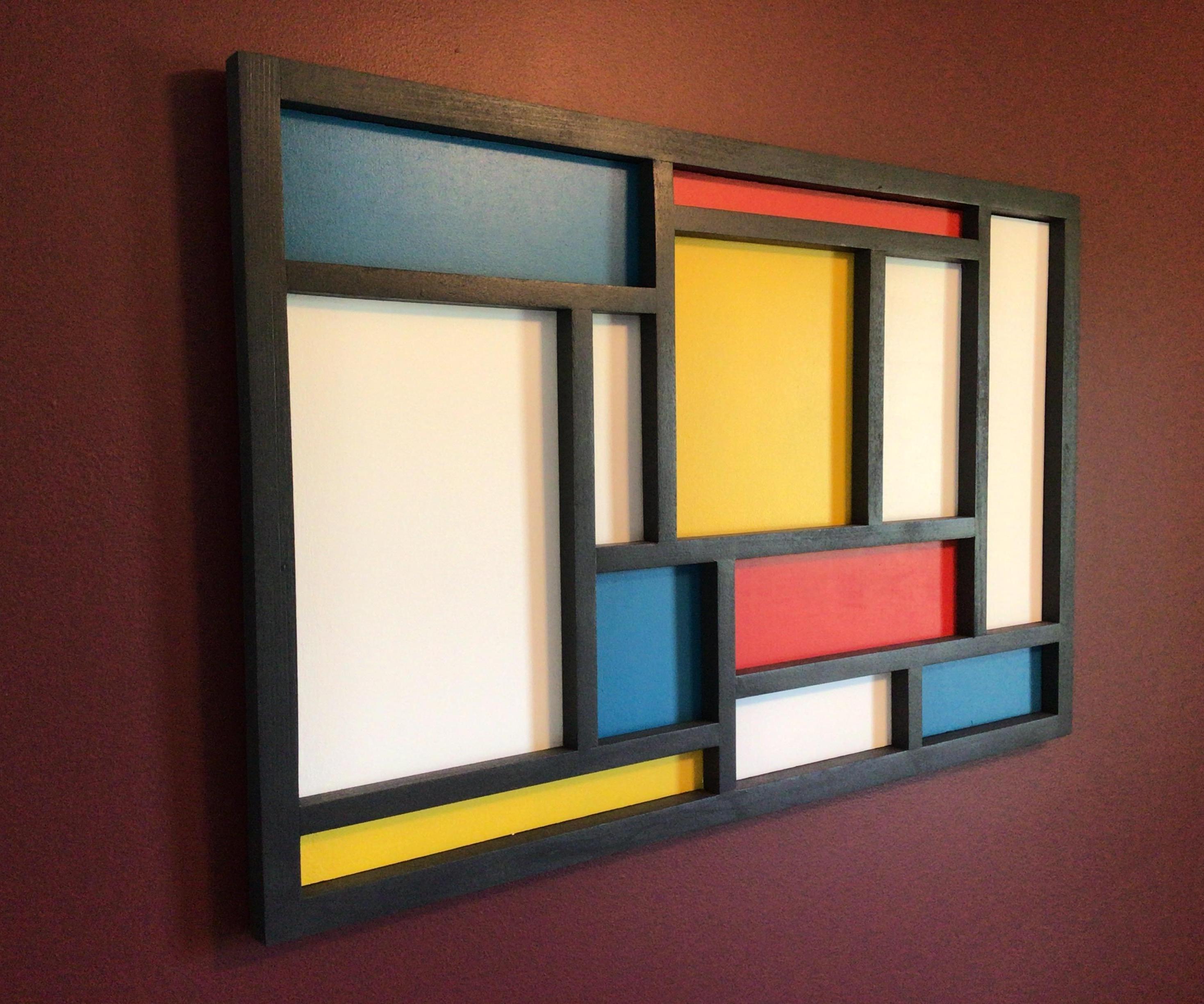 Mondrian Shadow Box