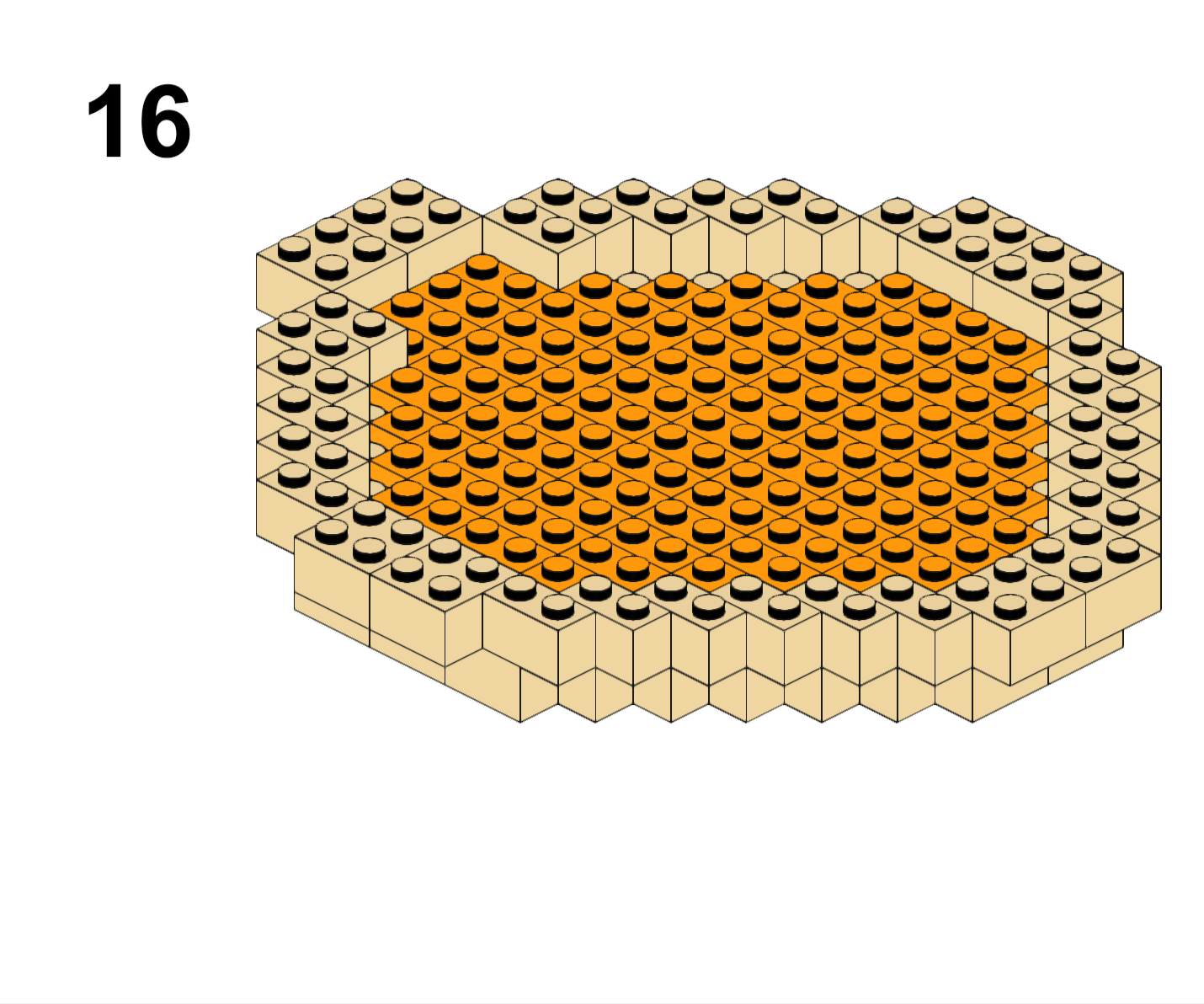 Lego Pumpkin Pie - Stop Motion Prop Build
