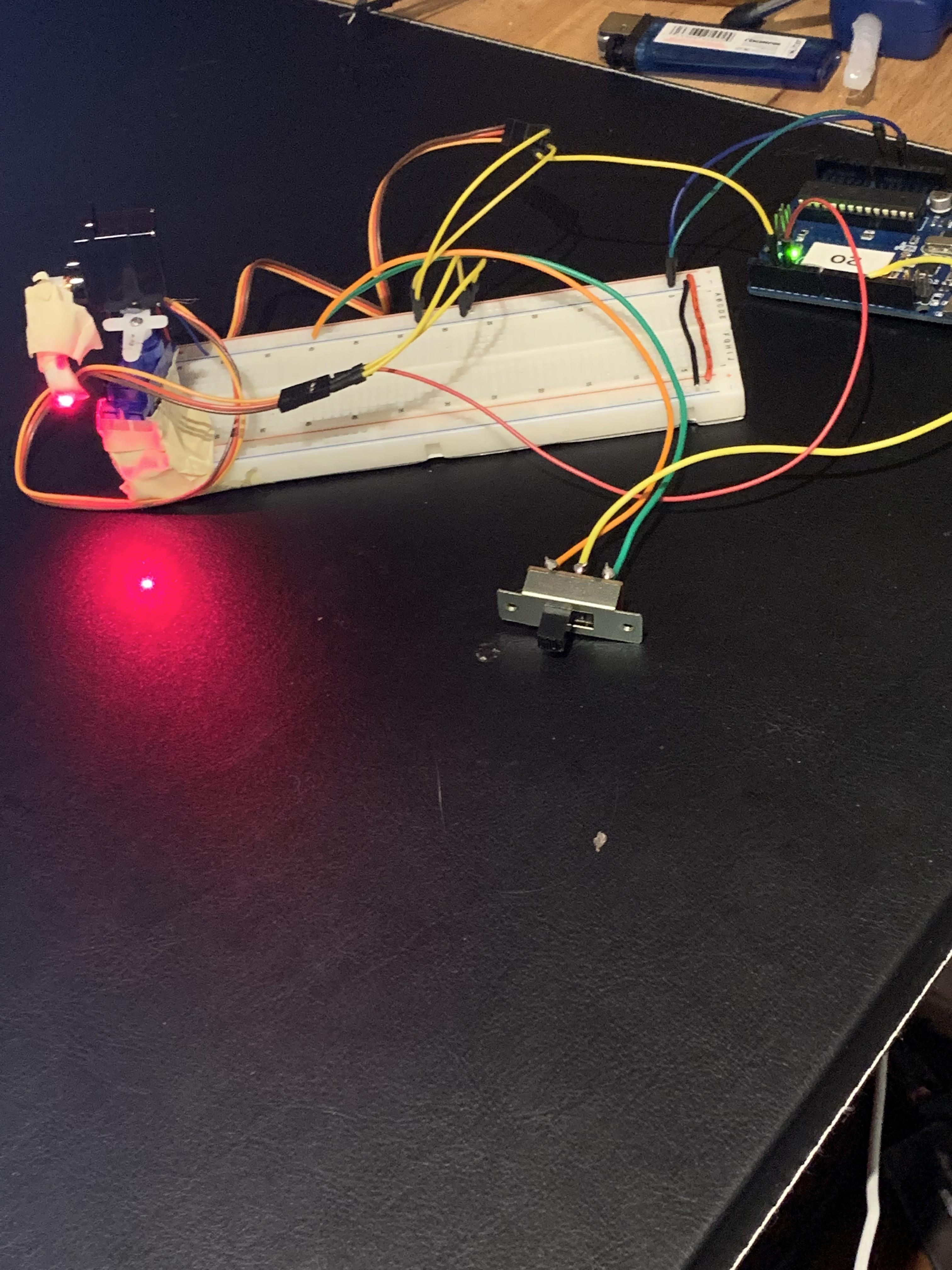 Arduino Laser Cat Toy