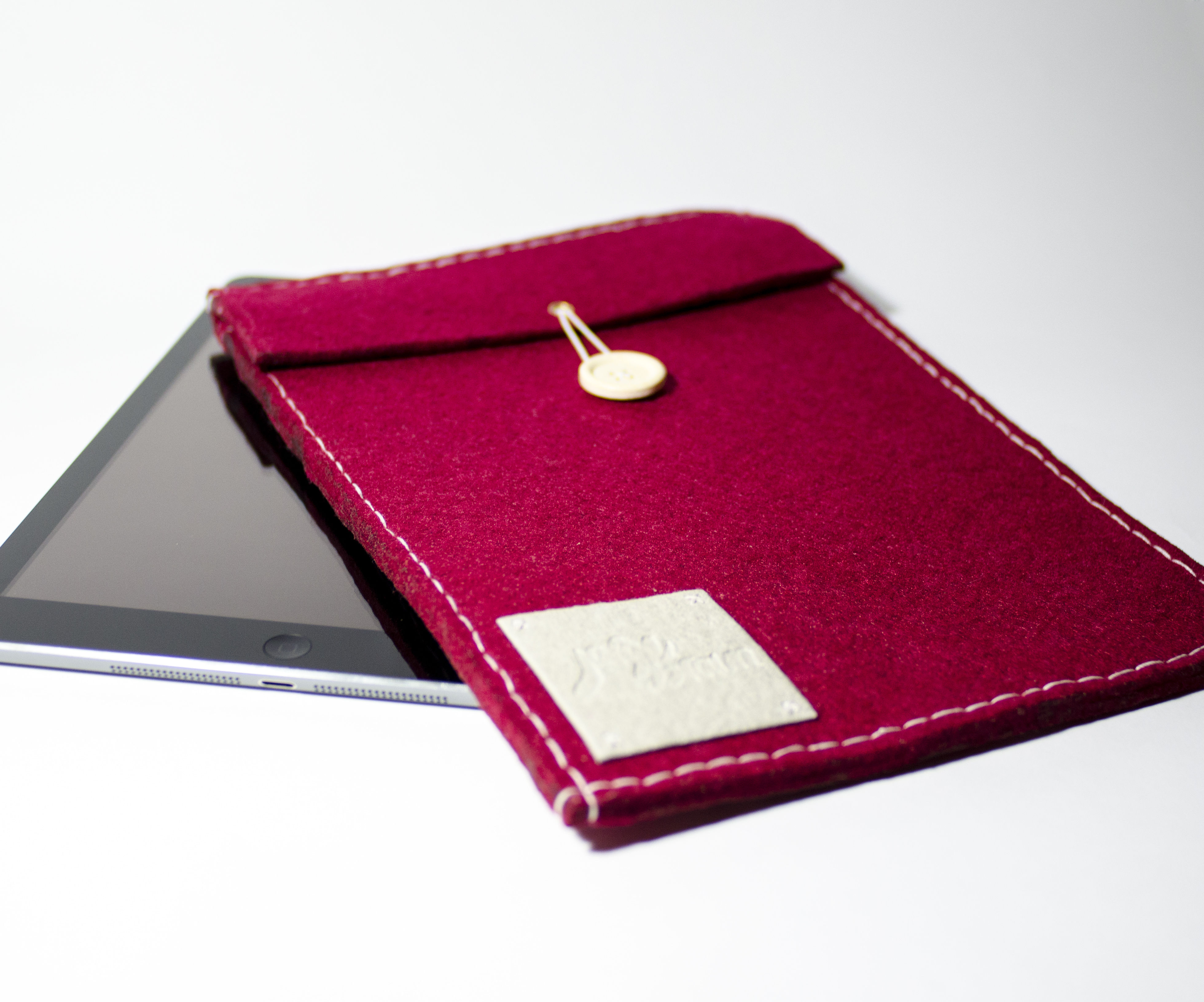 Funda de fieltro para iPad