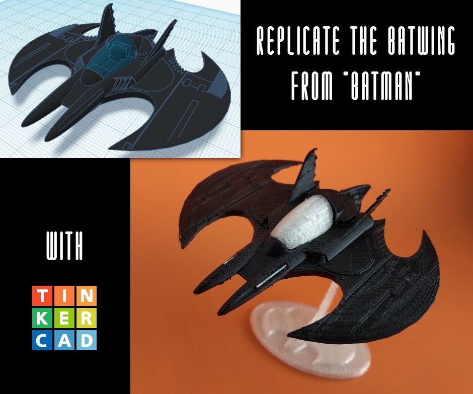 Create the Batwing From the "Batman" Movie