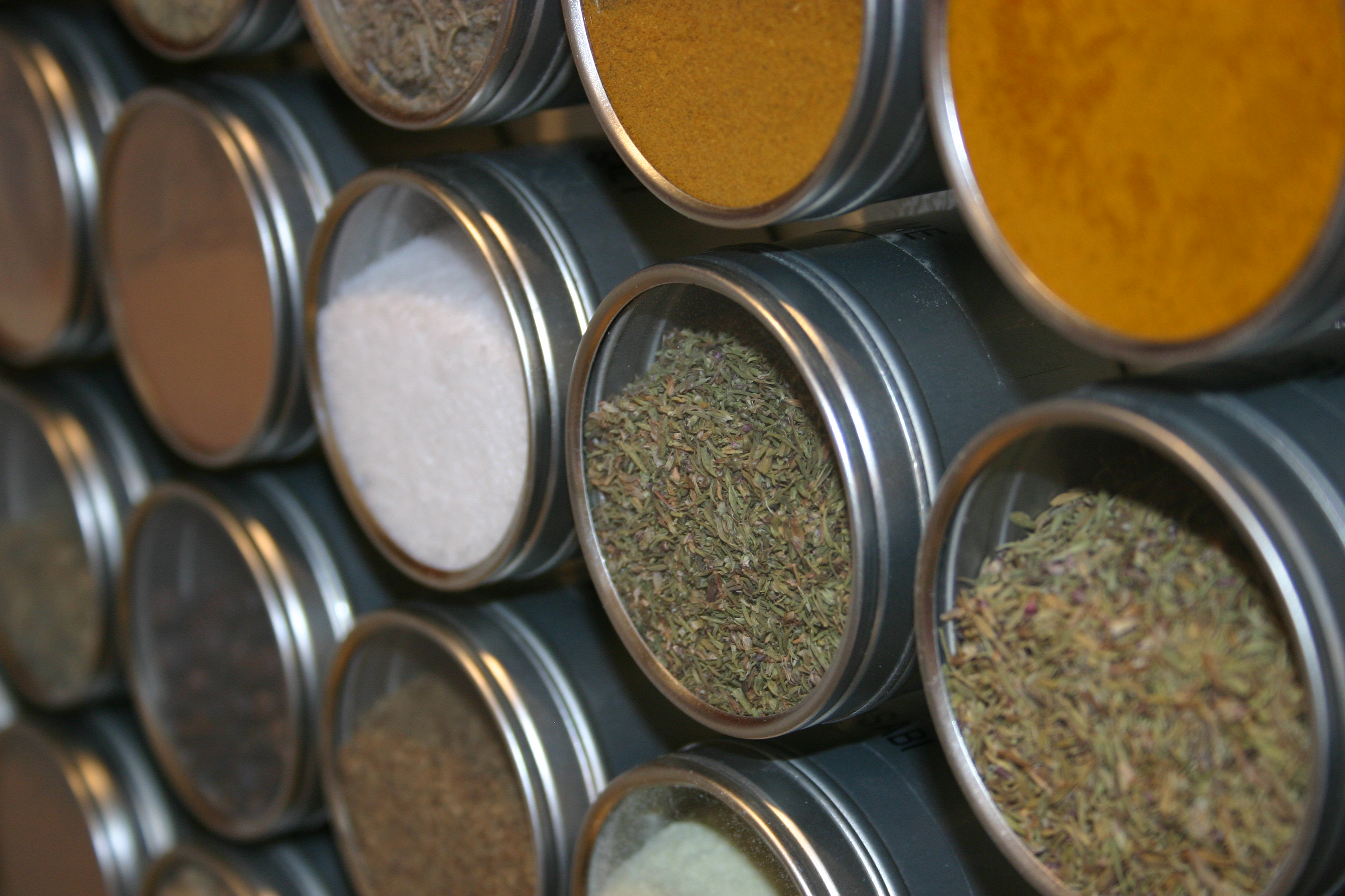 Magnetic Spice Rack