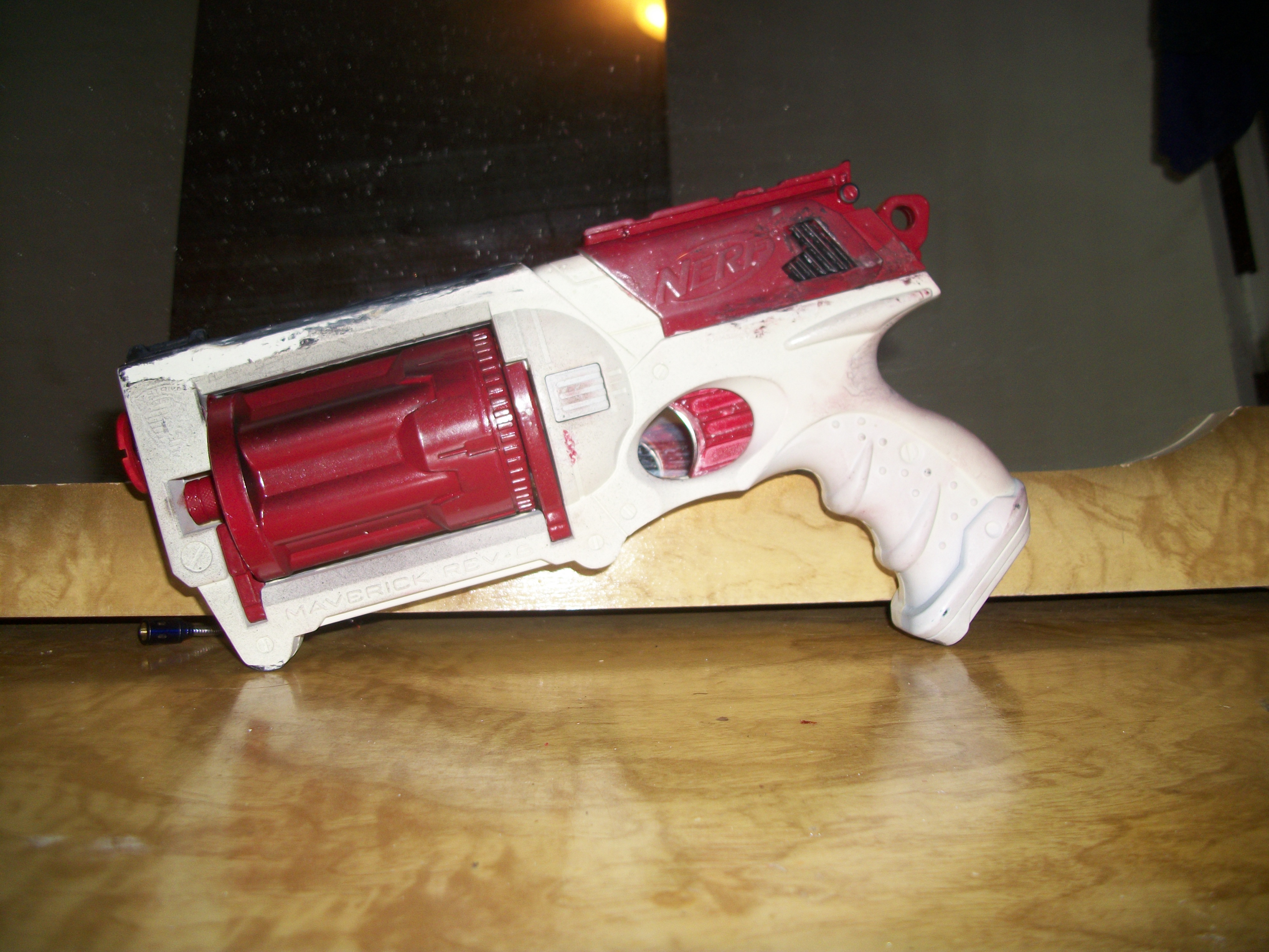 Nerf Mavric super powerd