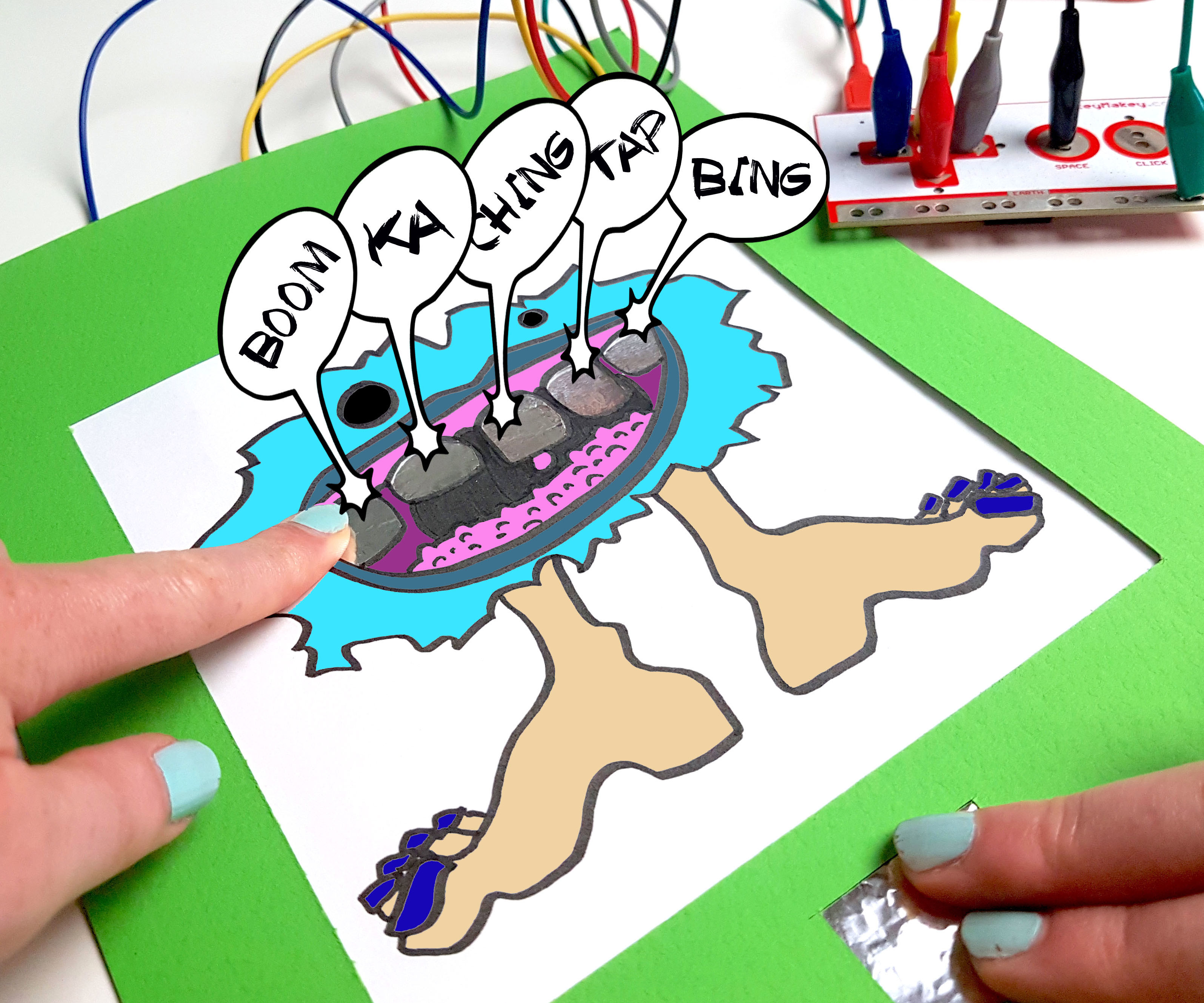 Interactive Art With Scratch and Makey Makey