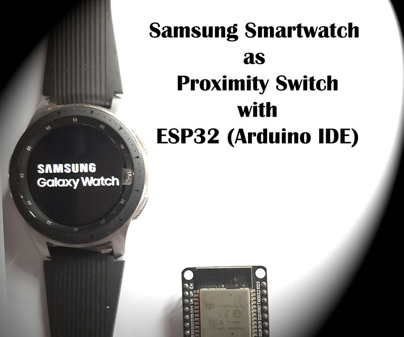 ESP32 Arduino Smartwatch Detector With Buzzer