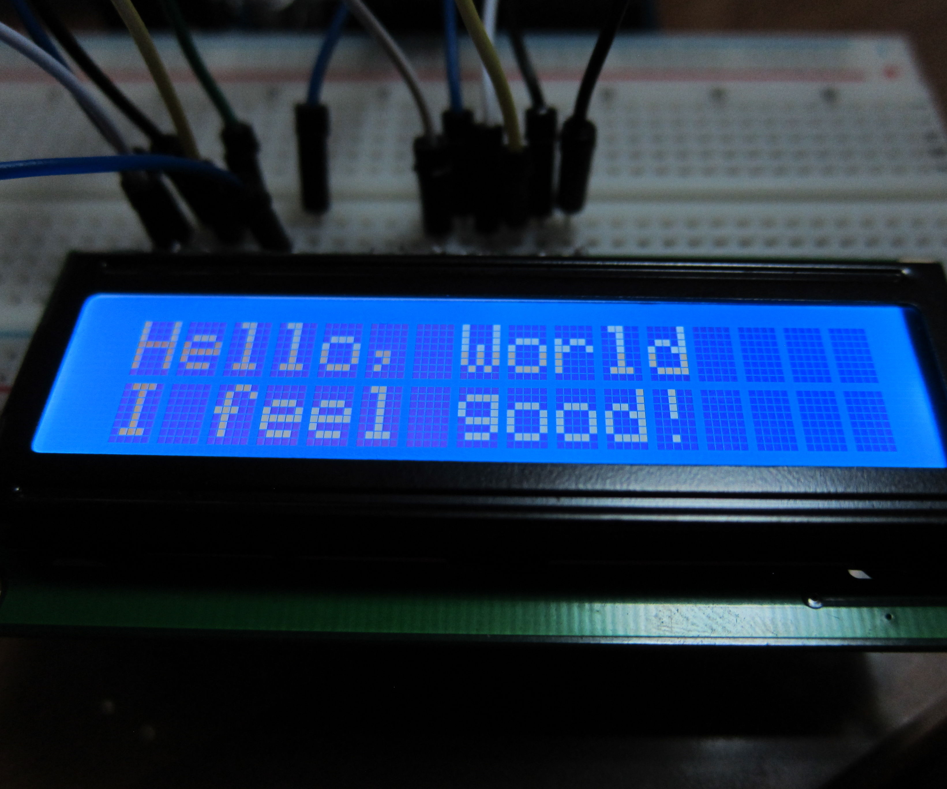 My First Project: Arduino LCD 16x2 Display