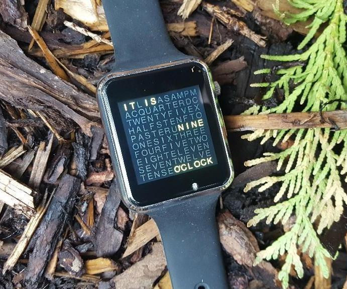 Wordclock With Lilygo-T-Watch 2020